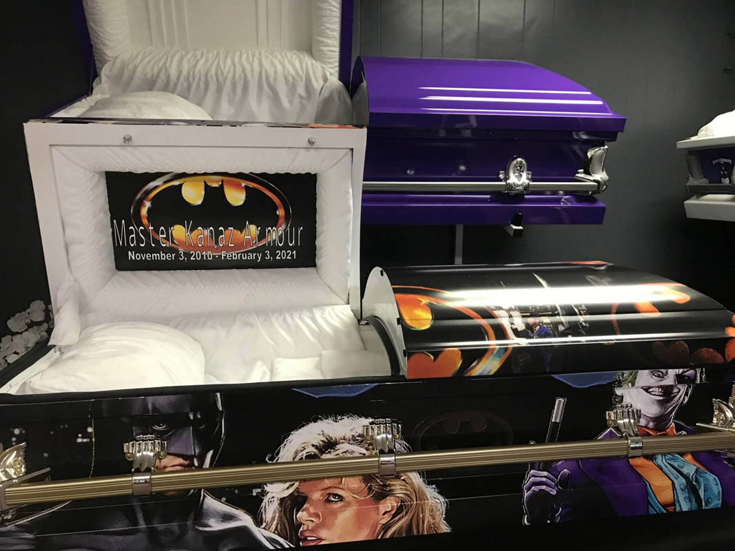 Batman Casket