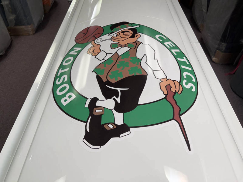 Boston Celtics Fan Casket