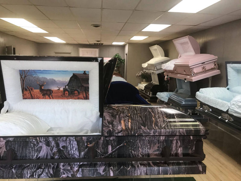 Camo Casket 1