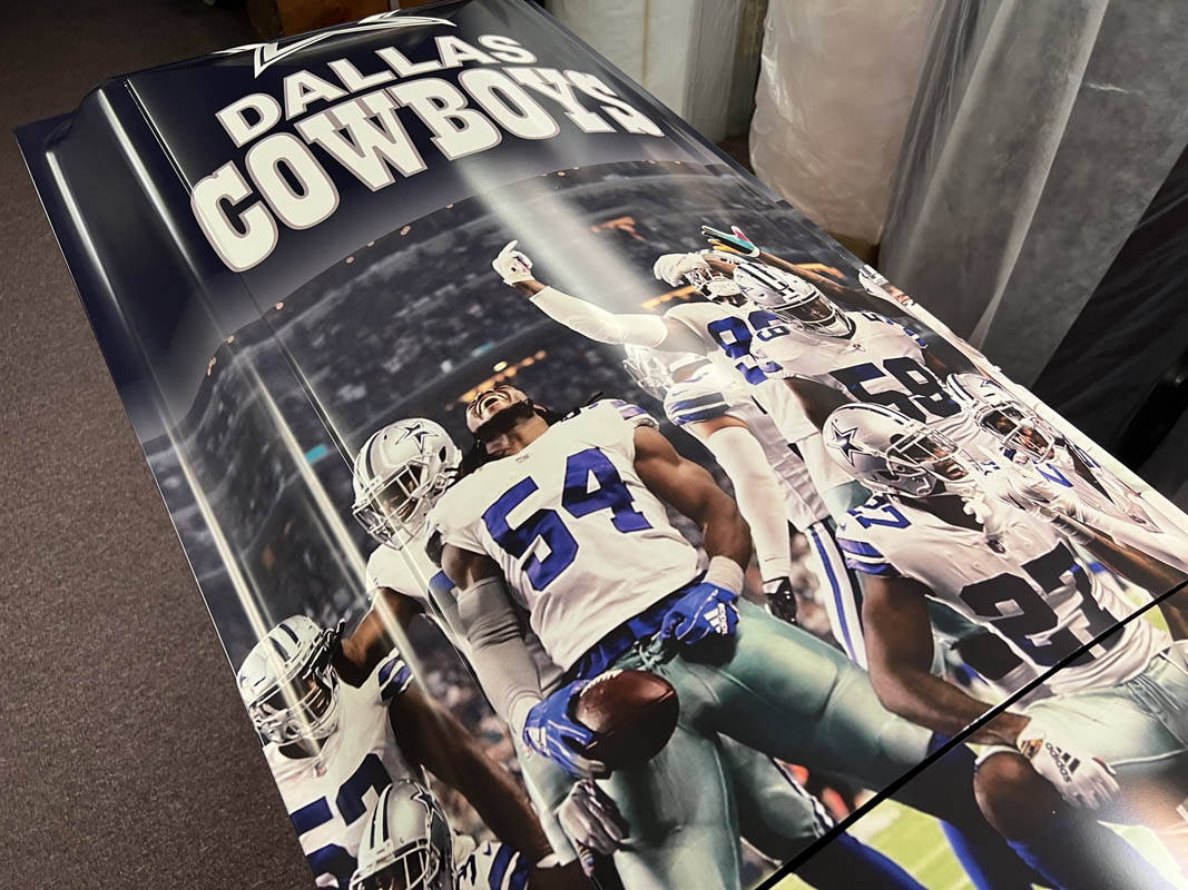 Dallas Cowboys Fan Casket