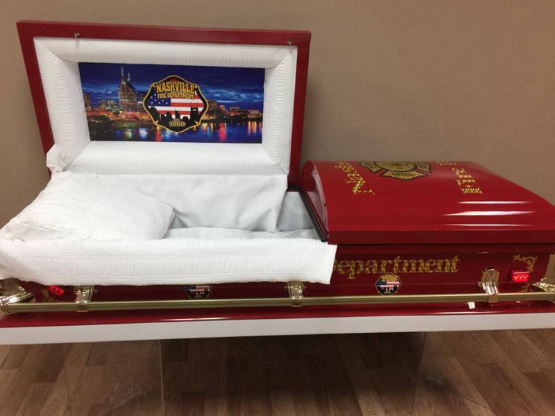 Fire Department casket 2