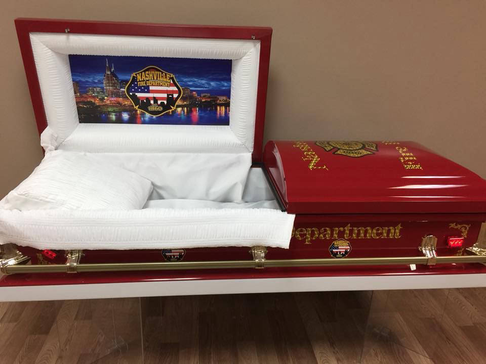 Fire Department casket 2