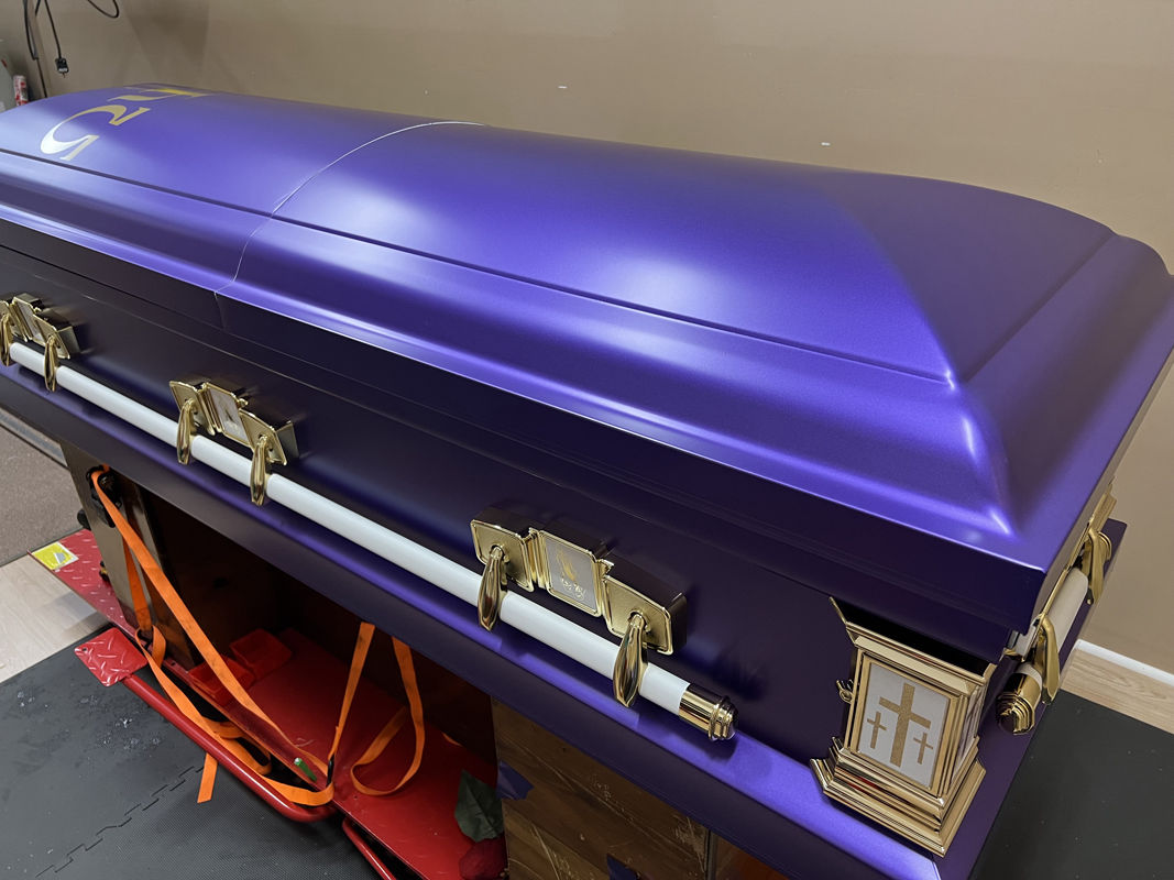 Fraternity Purple Casket