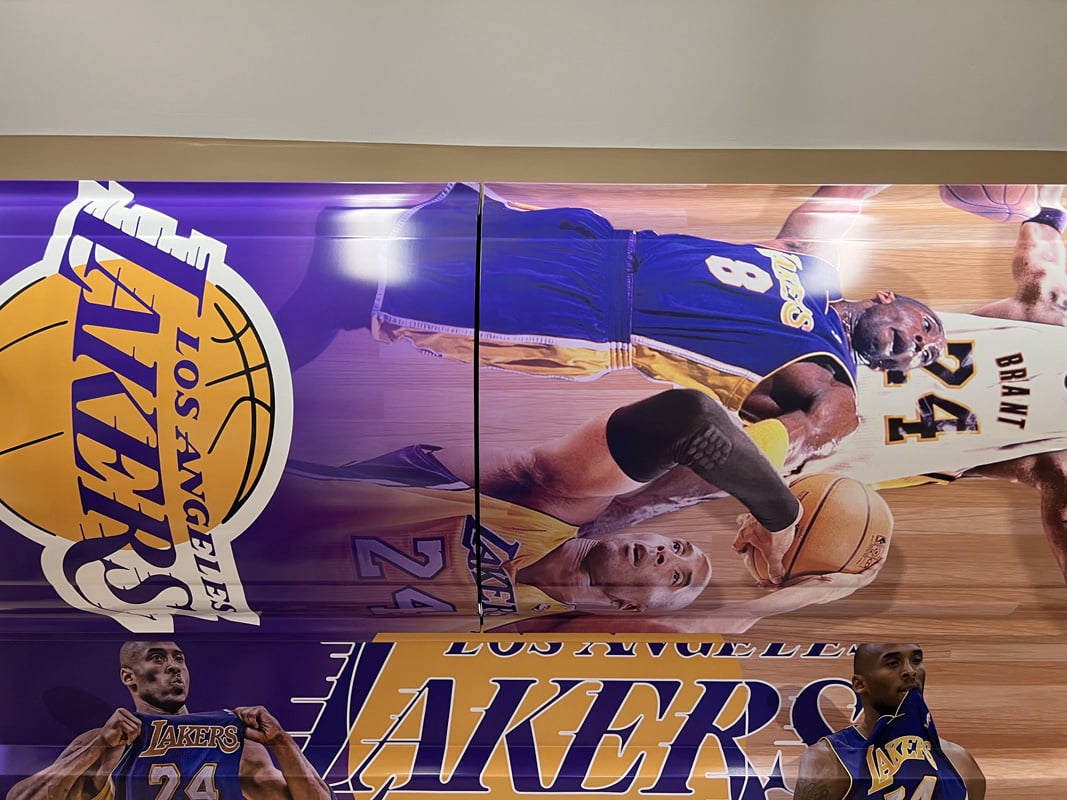 Lakers Casket Details