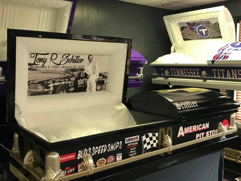 Tony Schiller Casket